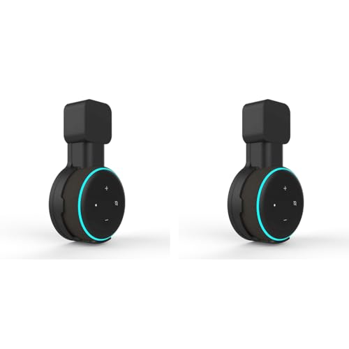 ZORBES® Wall Holder for Alexa Echo Dot 3rd Generation 2 PCS ZORBES® Wall Holder for Alexa Echo Dot 3rd Generation 2 PCS